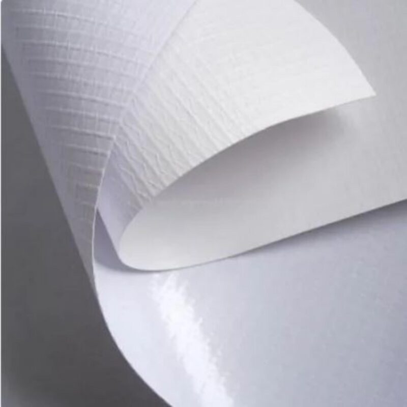 1 m Polyester Banner Sheet White