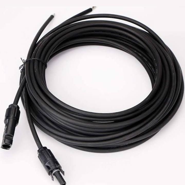 Polycab 1 Core 4 sqmm Flexible Tinned Copper Solar DC Cable EN 50618 Black 1000 m