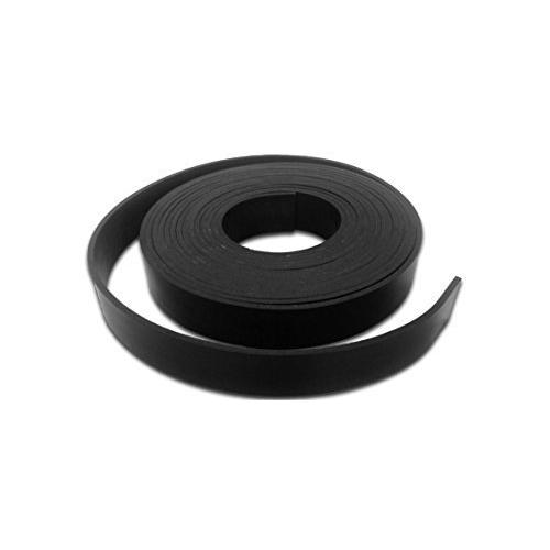 RUBICAN 2 m Neoprene Rubber Flat Rubber Strip NR9P Black