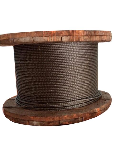 16363-261_image_0.jpg 8 mm Steel Wire Rope 6 x 36 1770 N/mm2 100 m