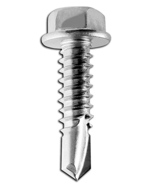 OM Round M6 25 mm Self Tapping Screws Mild Steel Powder Coated