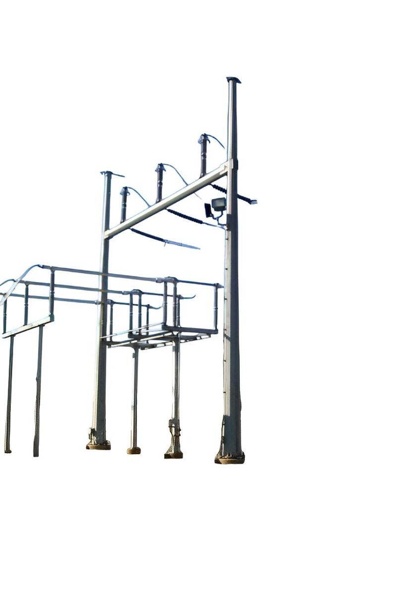 16370-695_image_0.jpg Substation Structure