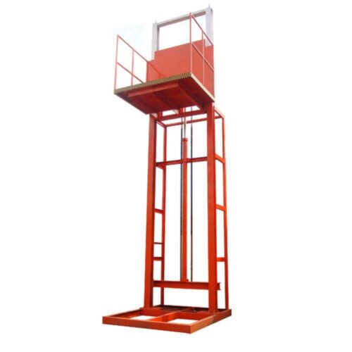 Dynamic Mild Steel 5 ft Hydraulic Goods Lift 1 ton