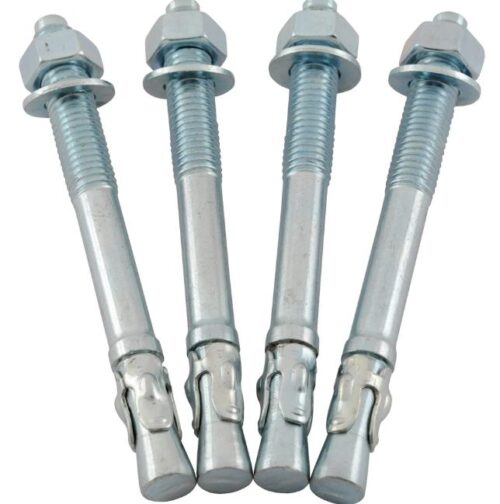 8 mm Galvanized Iron E250 Anchor Bolts 10 - 20 mm