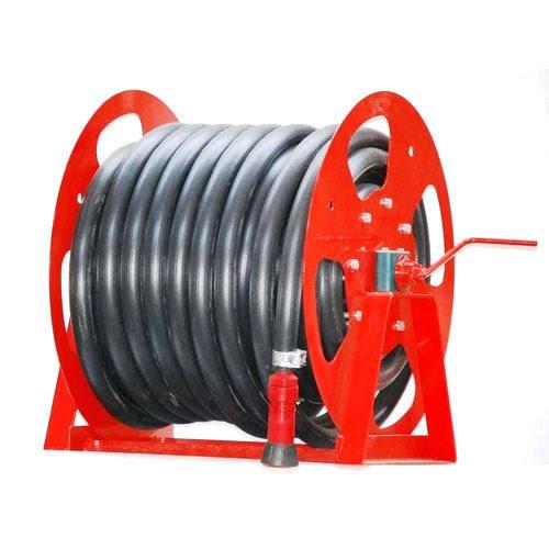 Union Fire AAAG 256SA Rubber Braided MS Sheet Swing Manual Fire Hose Reel