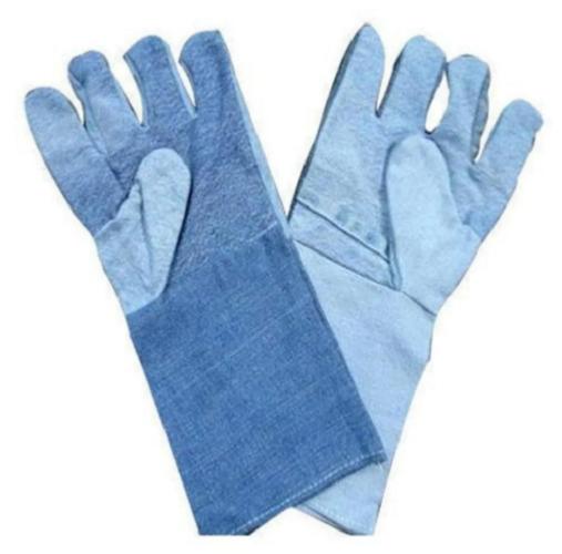 Denim Hand Glove M Safety