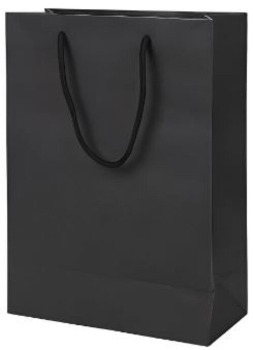 16396-985_image_0.jpg Plain Paper Bag 1 kg Black