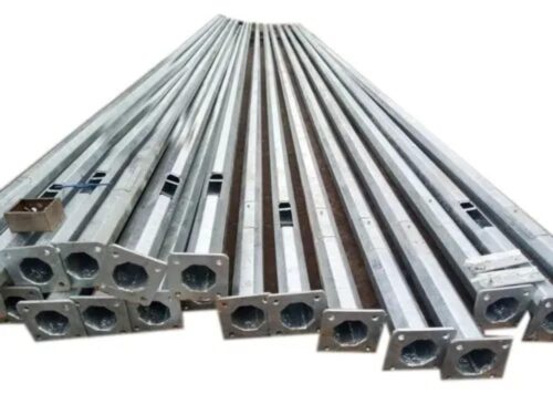 5 - 10 m Galvanized Iron Octagonal Poles