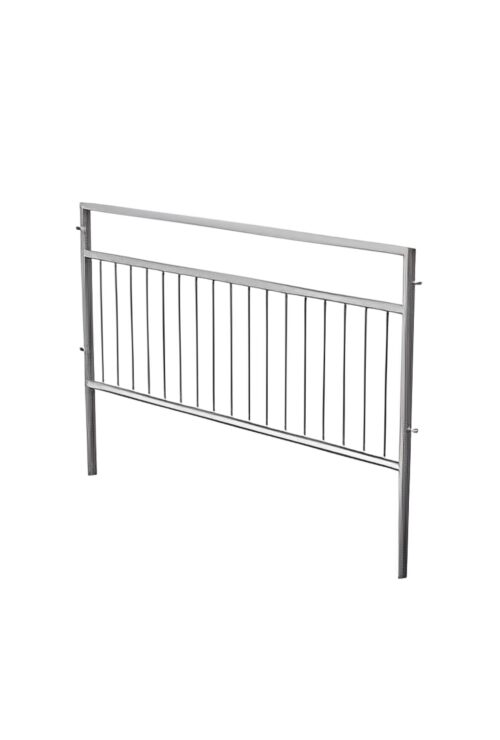 16406-359_image_0.jpg La Sani Mild Steel 2000 x 1000 mm Pedestrian Guardrail IS 4912