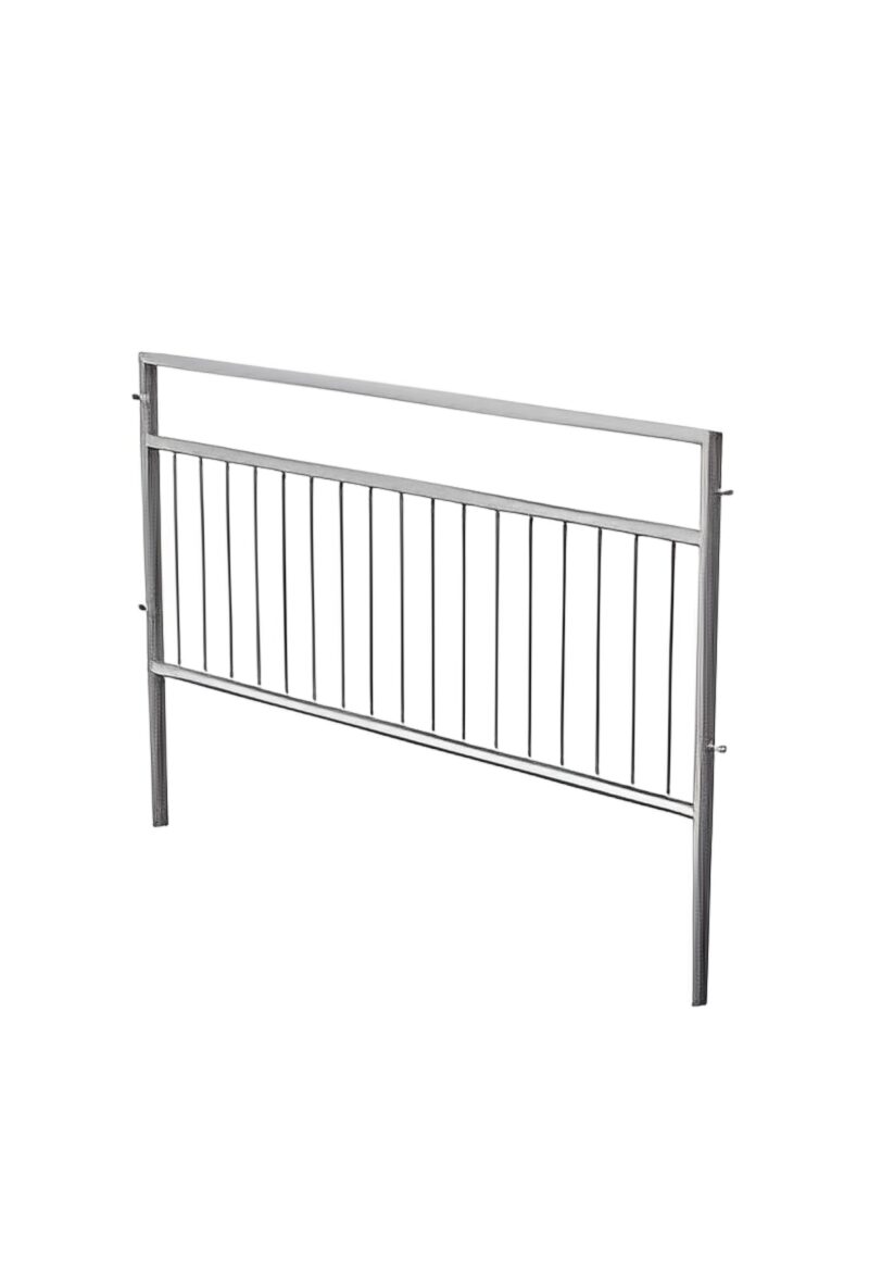 16406-359_image_0.jpg La Sani Mild Steel 2000 x 1000 mm Pedestrian Guardrail IS 4912