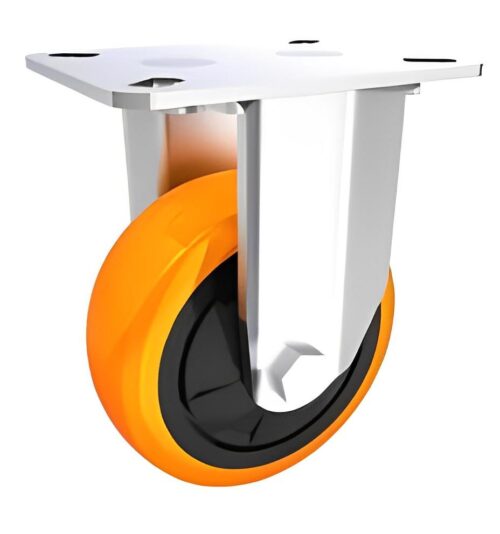 Comfort Fixed Polyurethane Caster 55 kg