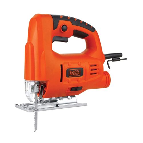 16419-58_image_0.jpg BLACK+DECKER 400 W Upto 10 mm Corded Jigsaw JS20 0.75 inch