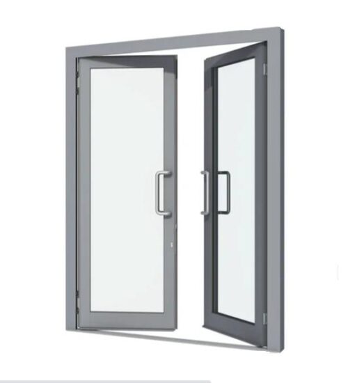 Shopline Aluminium and PVC Double Aluminium Doors and Windows SL001