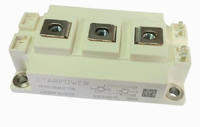 STARPOWER IGBT Module GD200HFX170C2S Silicon Half Bridge 1700 V 1.85 V -40 deg C +150 deg C