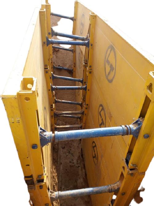 KRISHNA Heavy Trench Shoring Box 3000 mm