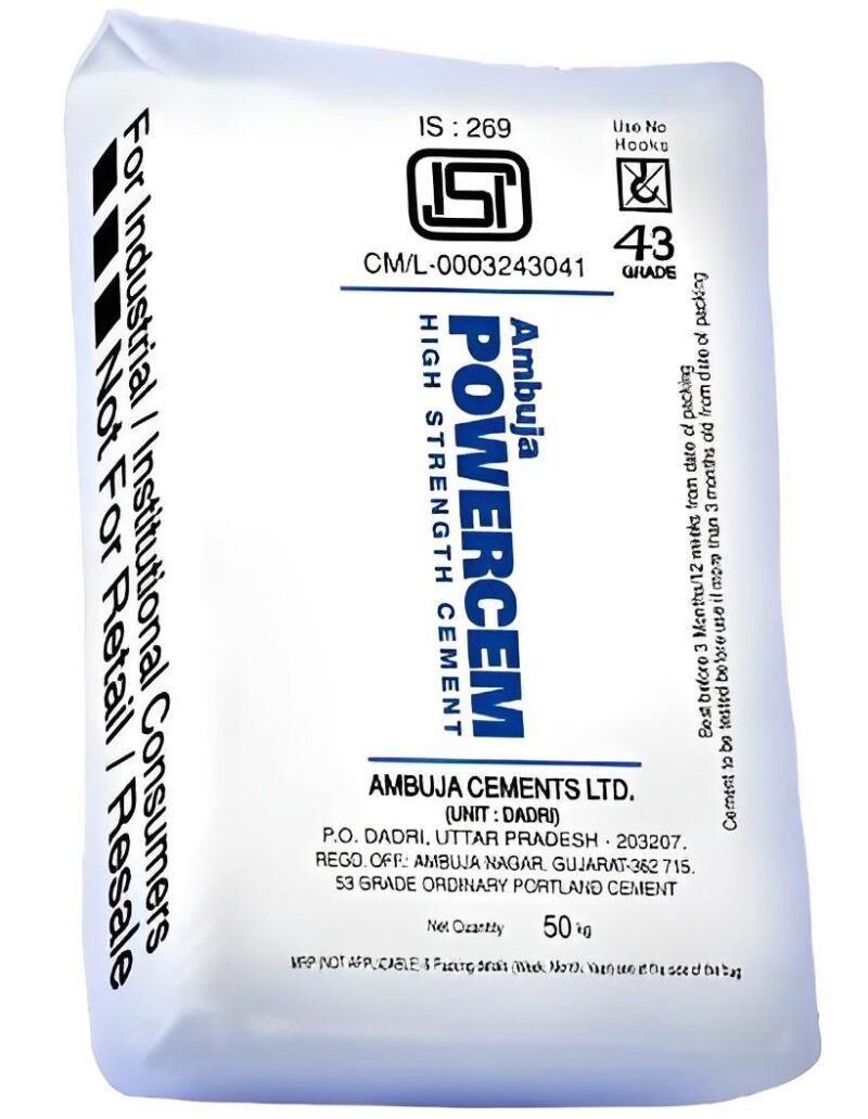 16437-242_image_0.jpg Ambuja Cement OPC 43 Grade Cement