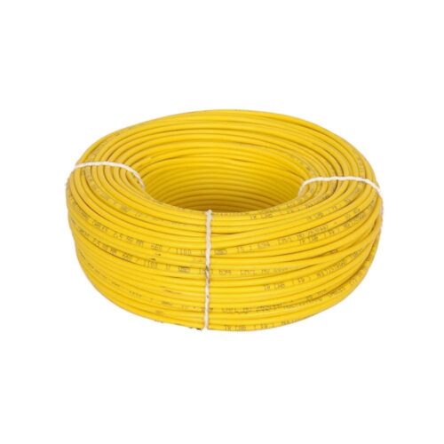 16444-426_image_0.jpg Aetrio 0.75 sqmm FR Electric Wire Yellow 90 m