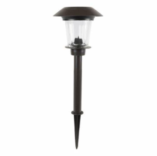 Cool White Metal IP44 Solar Garden Lights