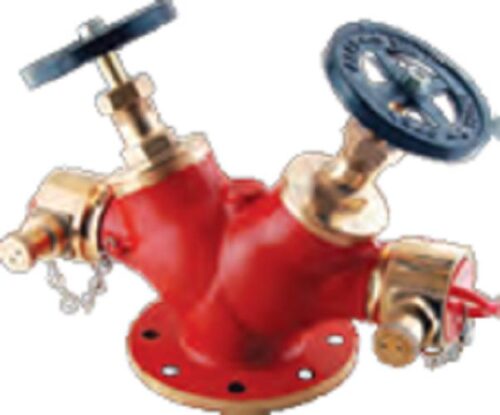 AAAG Gun Metal Double Headed Hydrant Valves