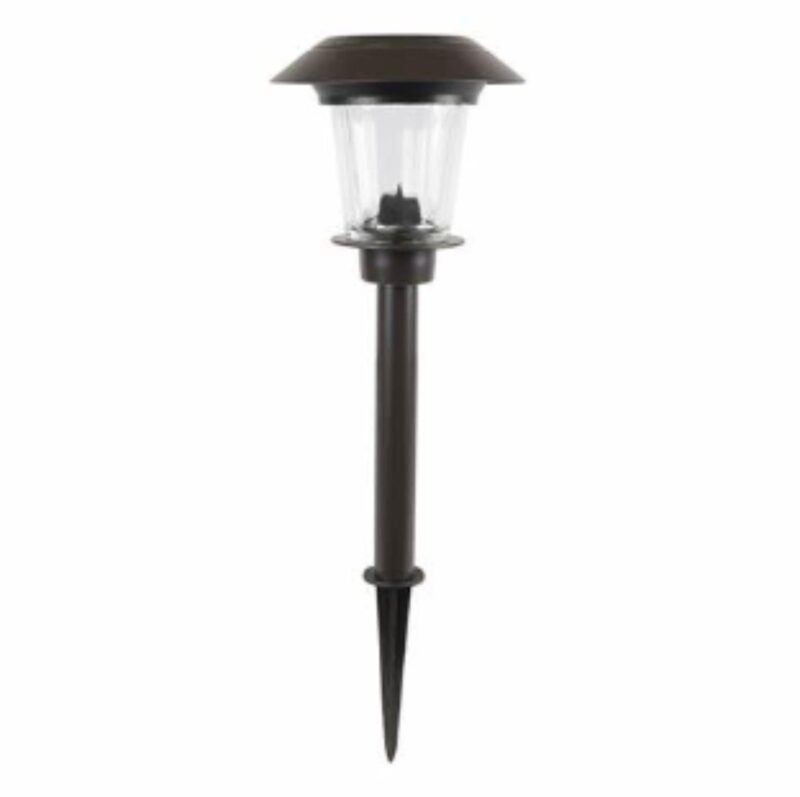 Cool White Metal IP65 Solar Garden Lights
