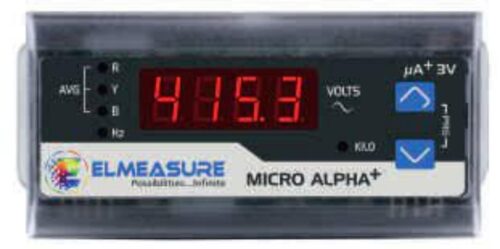 ELMEASURE 40 - 300 V Digital Voltmeter LED Display