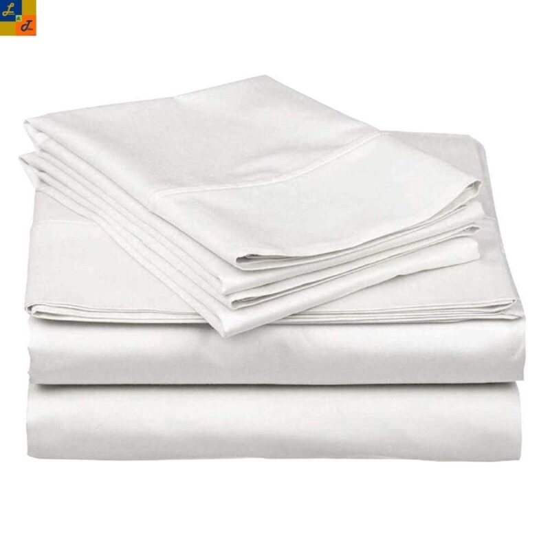 108 x 108 inch Double Bed Bed Sheet Cotton LTEDSETW001