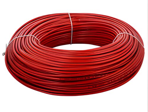 16508-2768_image_0.jpg 1 Core 4 sqmm Flexible Tinned Copper Solar DC Cable EN 50618 Red