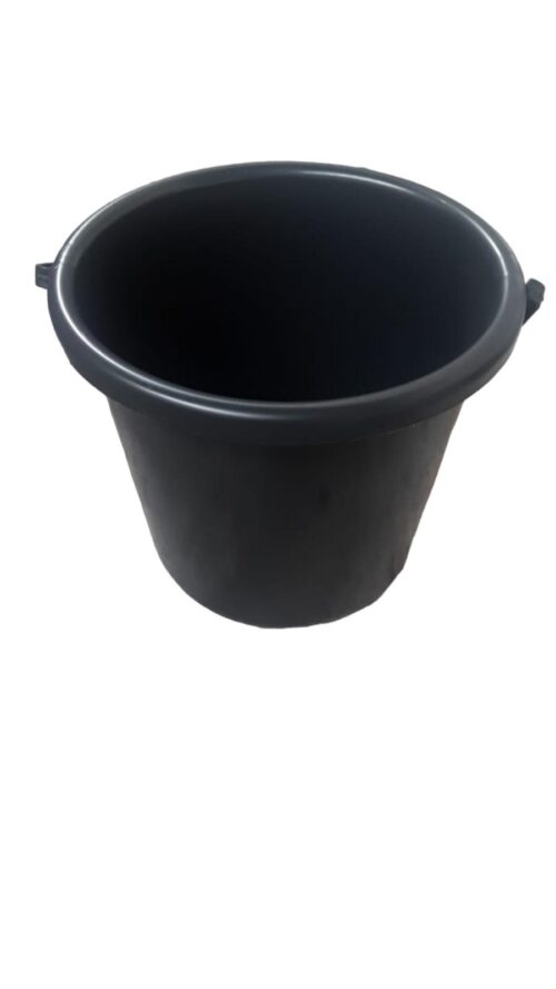 16512-802_image_0.jpg Plastic 20 L Bucket 13 x 13 x 17 inch Black