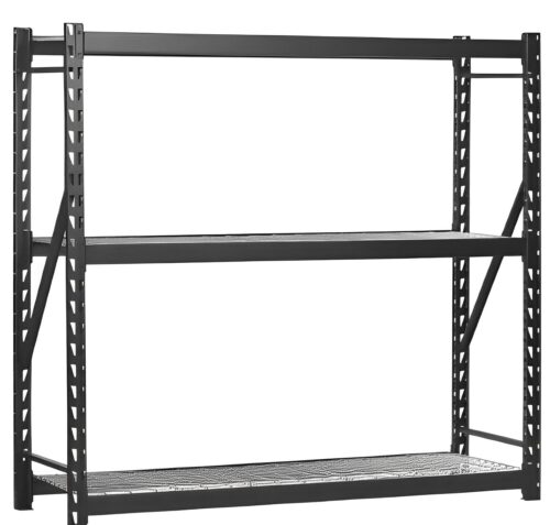 KKE Mild Steel Angle Frame 3 Layers Industrial Racks 5 ft 900 x 350 mm