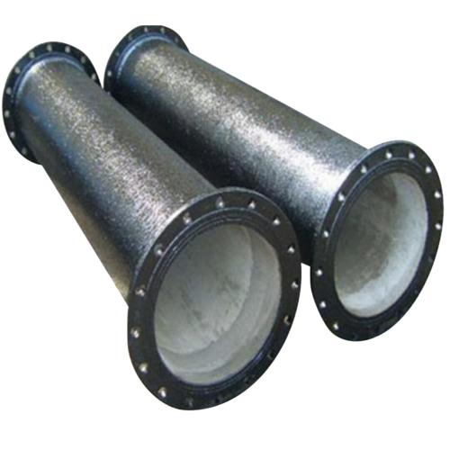 16517-124_image_0.jpg Shreeji 80 mm Bitumen Coated CI Pipes 12 m Double Flanged