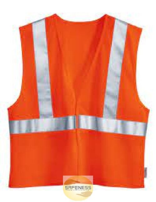 16526-10377_image_0.jpg Nylon Safety Jackets S Without Sleeves Orange