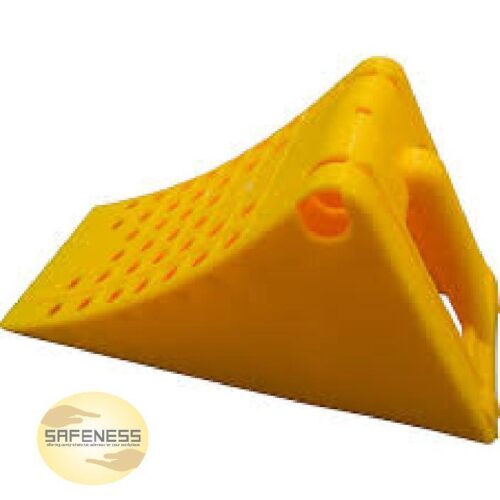 16526-10396_image_0.jpg SAFENESS 350 mm ABS Plastic Wheel Chock A002 Yellow