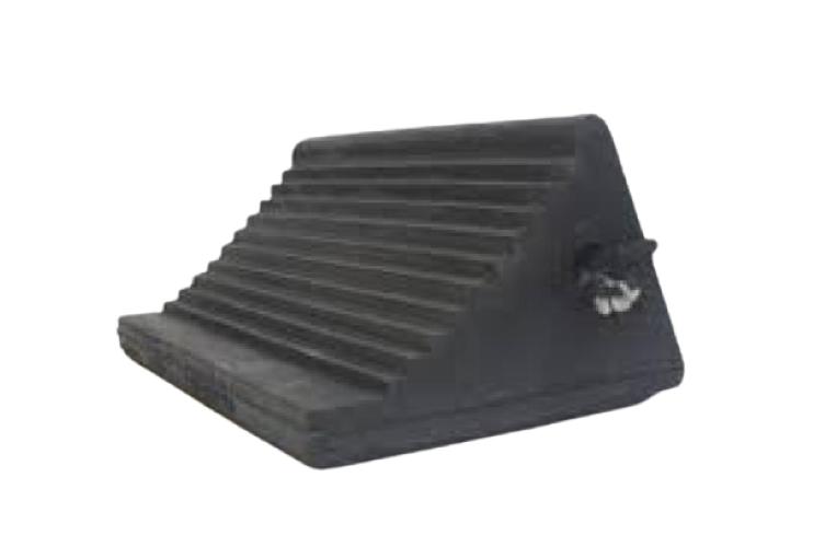 SAFENESS 350 mm Rubber Wheel Chock A002 Black