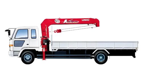 16526-1990_image_0.jpg UNIC Hydraulic Truck Mounted Crane 3 ton V-370
