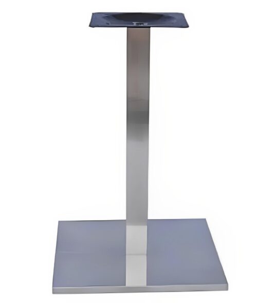 16530-4361_image_0.jpg Dureja Stainless Steel 400 x 500 mm Polished Table Legs