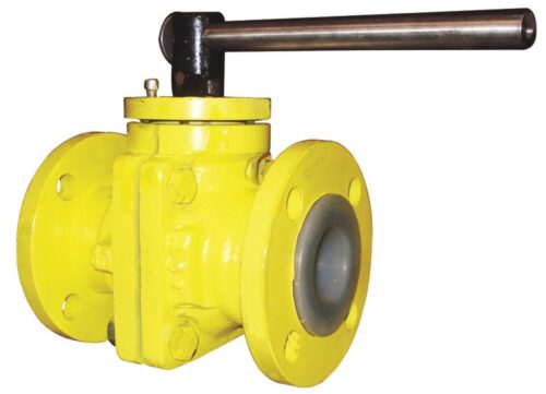 4Matic 14 inch Full Bore Cast Steel PFA Lined Ball Valve BLV03
