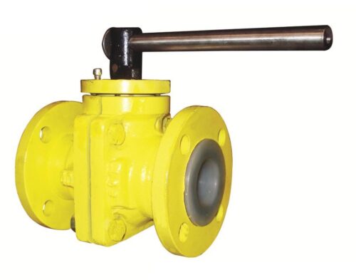 4Matic NB25 - NB100 Full Bore Cast Steel PFA Lined Ball Valve LBLV01