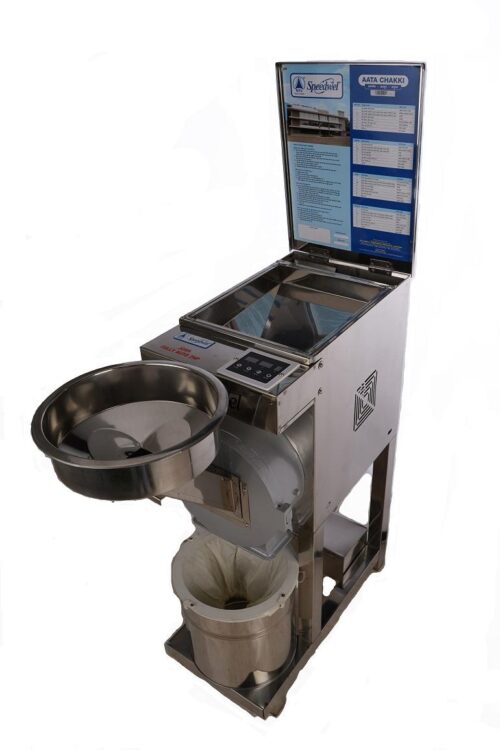16547-2784_image_0.jpg Speedwel 3 hp Automatic Pulverizer Atta Chakki Machine DFM031 20 - 25 kg/hr
