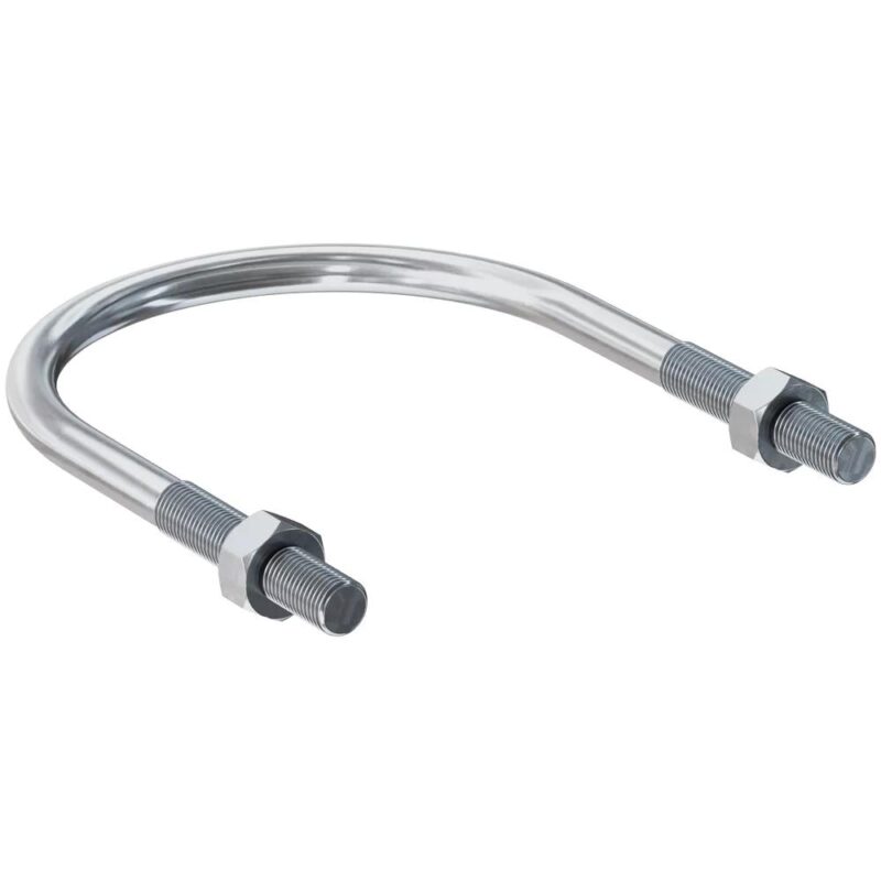 Fischer M12 Steel U Bolts 150 mm Zinc Plated
