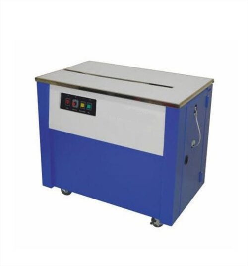 Strapping Machines 1.5 straps/sec Semi Automatic Single Blue