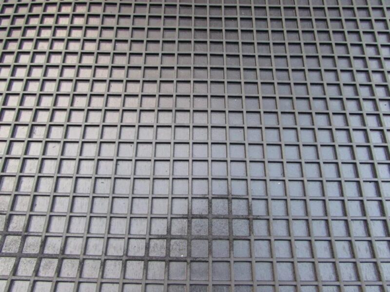 Black Electrical Rubber Mats 2 m