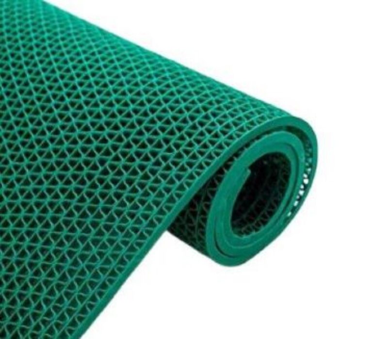 Zenith Floor Mats Anti-Skid PVC 2 x 5 ft Green