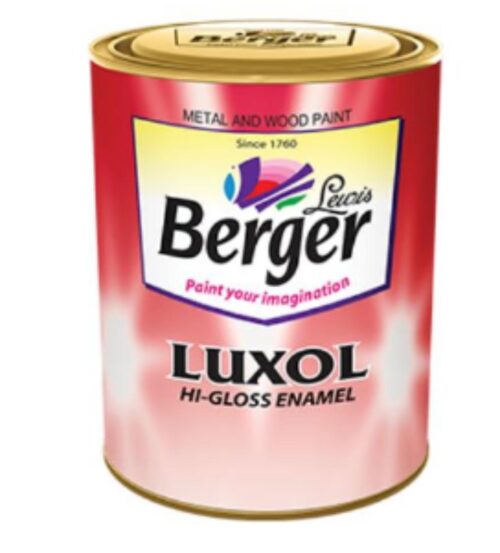 16572-186_image_0.jpg Berger Solvent Based Sky Blue Synthetic Enamel Paints 900 mL