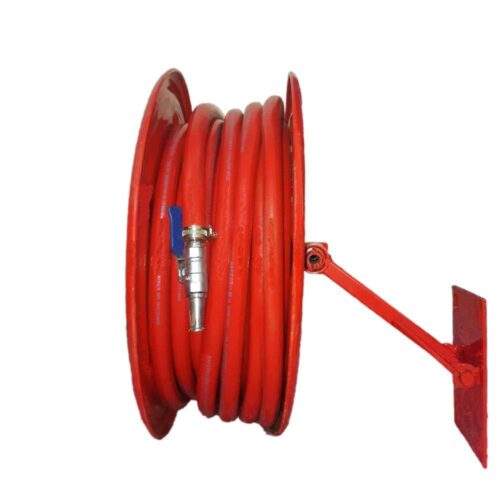 16573-1529_image_0.jpg SafePro AAAG 256SA Rubber Braided MS Sheet Swing Automatic Fire Hose Reel