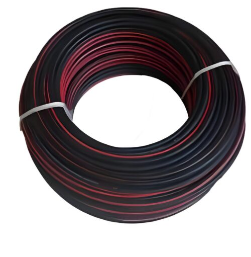 16575-333_image_0.jpg Polycab 1 Core 6 sqmm Flexible Tinned Copper Solar DC Cable EN 50618 Red and Black