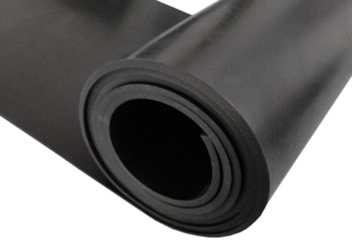 7 mm Black Rubber Sheet
