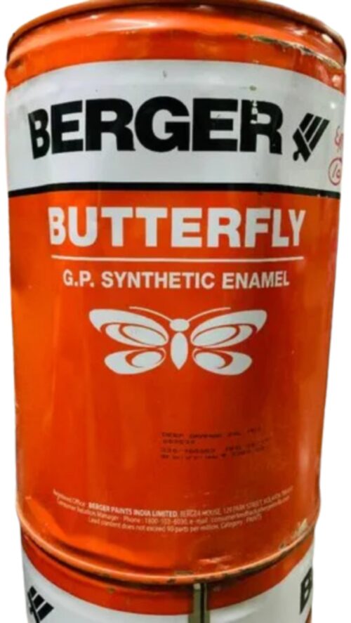 16606-9_image_0.jpg Berger Oil Based Orange Synthetic Enamel Paints 20 L