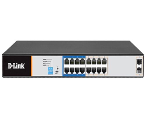 D-Link DGS-F1018P-E 16 Ports Power over Ethernet (PoE) Switcher