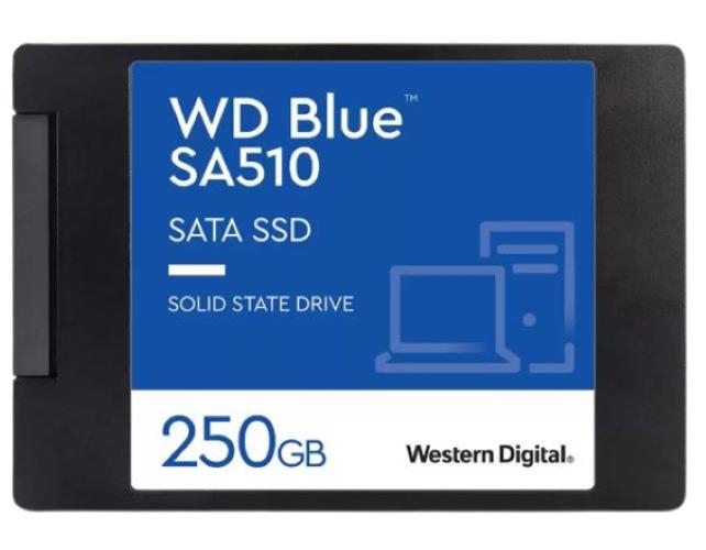 16612-480_image_0.jpg Western Digital WDS250G3B0A 250 GB Internal SSD Hard Drive Solid State Blue