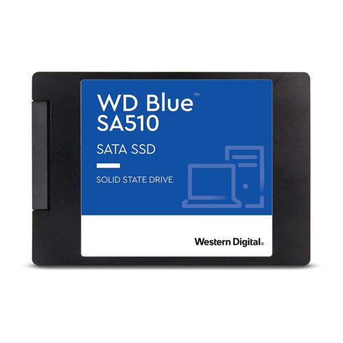 16612-483_image_0.jpg Western Digital WDS500G3B0A 500 GB Internal SSD Hard Drive Solid State Blue